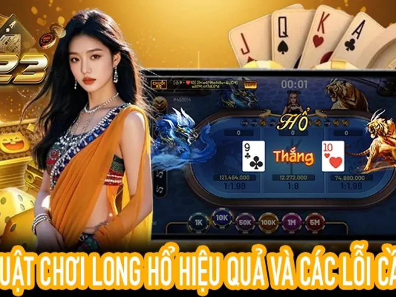 Hai người chơi đang đối đầu trong trò Rồng Hổ tại game bài 68 online