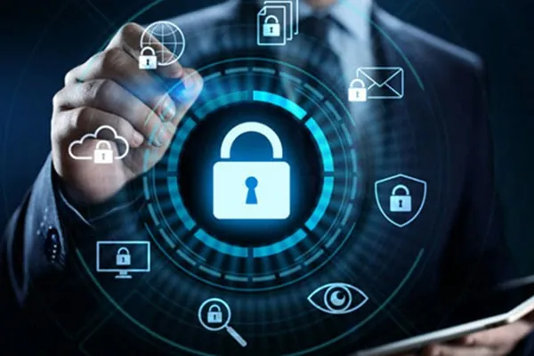 Biểu tượng chính sách bảo mật và pháp luật