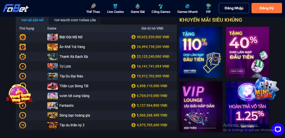 Khuyến mãi 188k khi đăng nhập Game Bài 68 Online